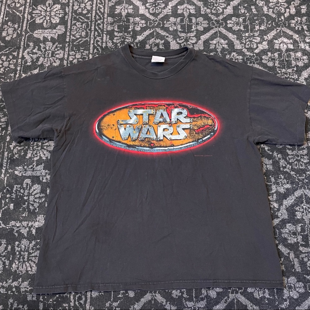 Star Wars 1996 Lucasflim Ltd Vintage Black Tshirt Mens Size XL